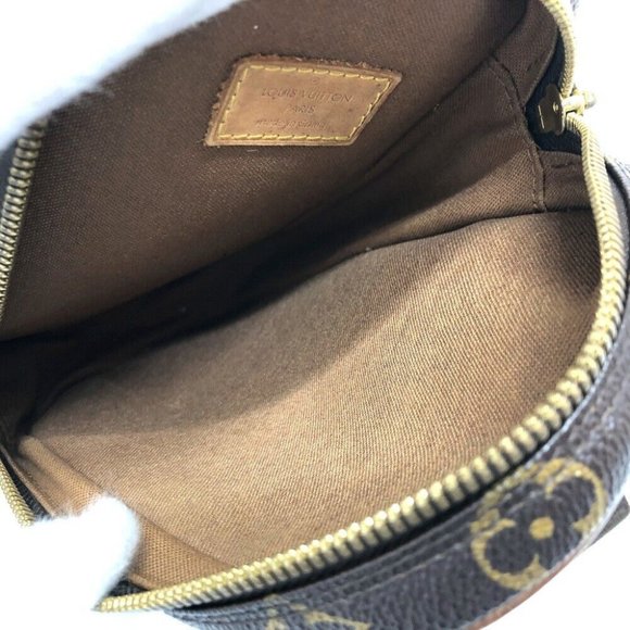 Authentic LOUIS VUITTON M51870 Monogram Pochette Gange Bag Shoulder Bag Monogram - Picture 5 of 14